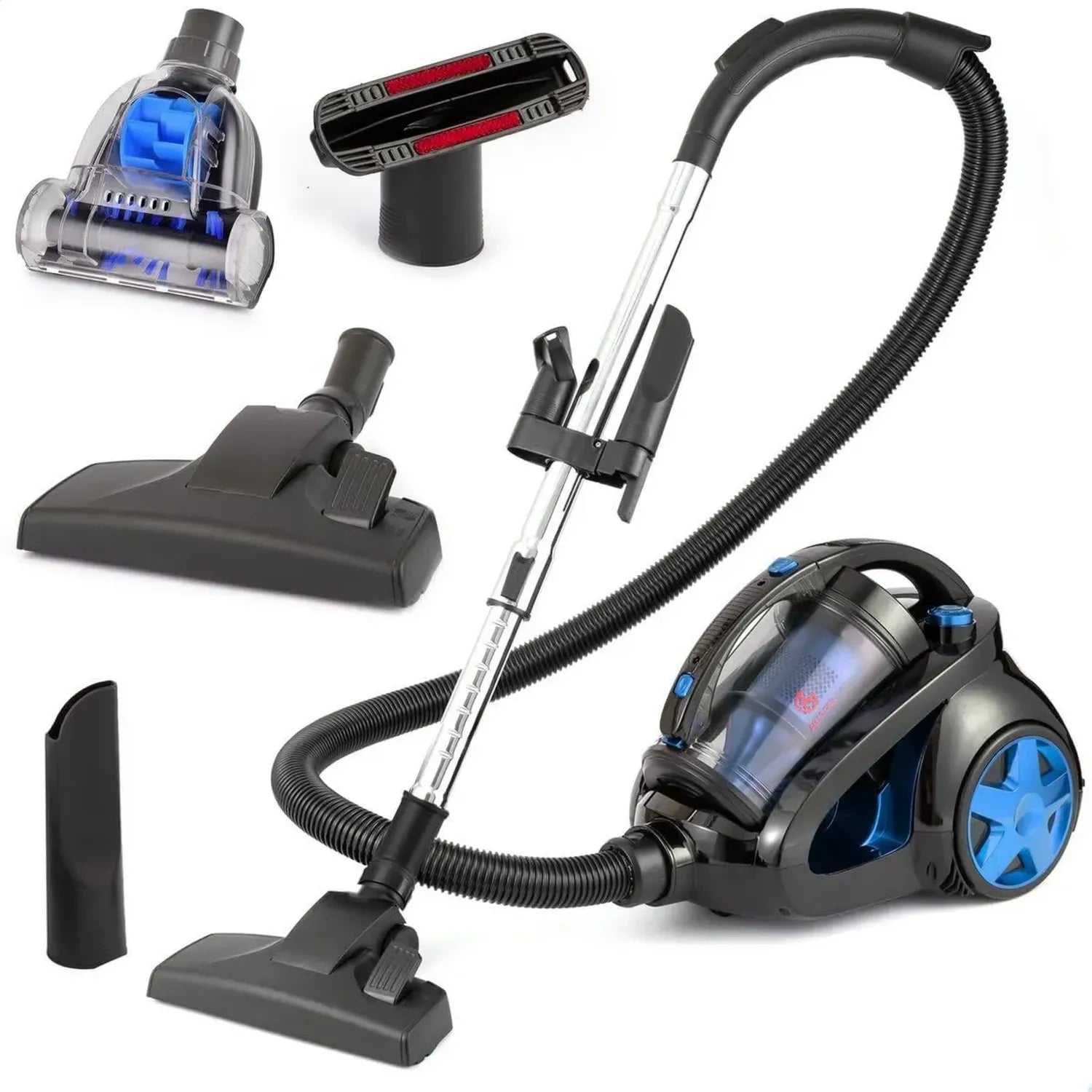 Beutelloser Staubsauger AG3100 - Ideal für Tierhaare - 900W - Hohe Saugkraft - Blau