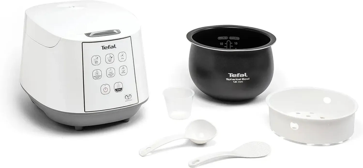 Tefal RK732100 Elektrischer Reiskocher mit Antihaftbeschichtung