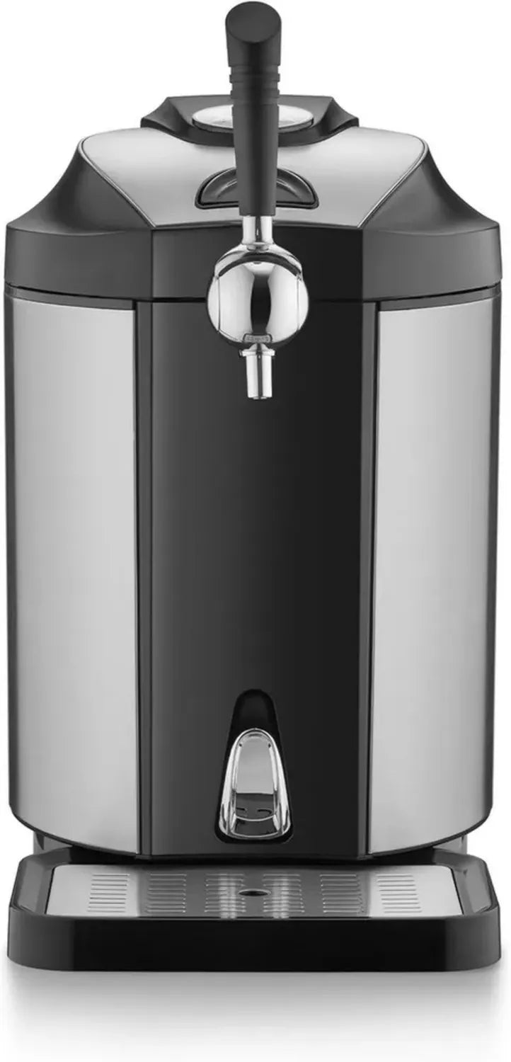CASO BeerMaster - Bierzapfanlage für 5L Fässer, individuell einstellbare Kühlung 4-12°C, frisches Bier bis 10 Tage
