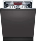 NEFF S157ECX21E Vollintegrierter Geschirrspüler, 60 cm mit Besteckschublade, leise & effizient, AquaStop-Funktion, für hartnäckige Flecken