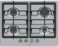 Bosch Serie 4 Gaskochfeld, 4 Kochzonen, 60 cm, Edelstahl