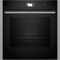 NEFF Einbau-Backofen N 90, 60 cm, Slide&Hide Tür, TFT-Touchdisplay, Edelstahl, Automatikprogramme